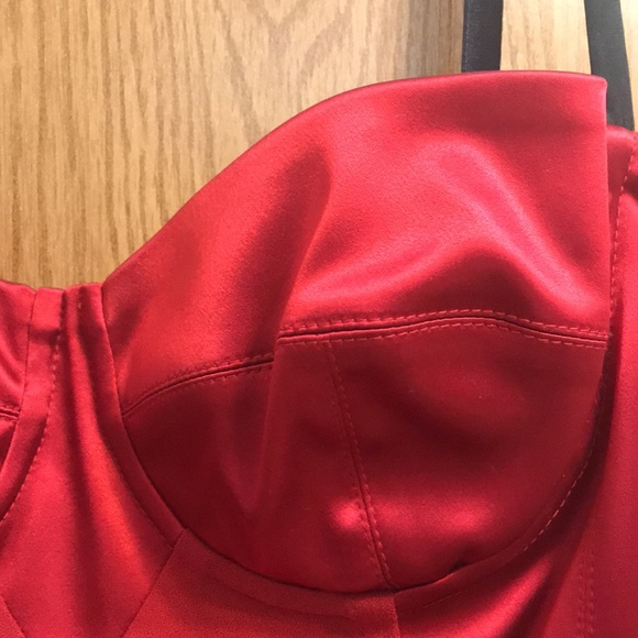 Final price! NWT Dolce and Gabbana red bustier dress ASO Anne Hathaway - Picture 5 of 14